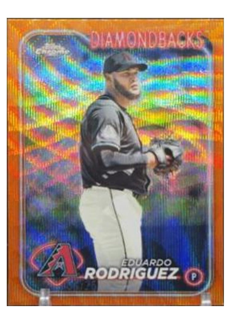 2024 Topps Chrome Base Set Eduardo Rodriguez #235 card
