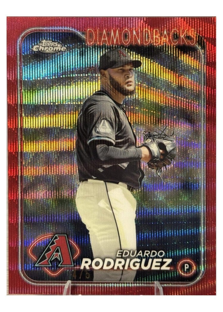 2024 Topps Chrome Base Set Eduardo Rodriguez #235 card