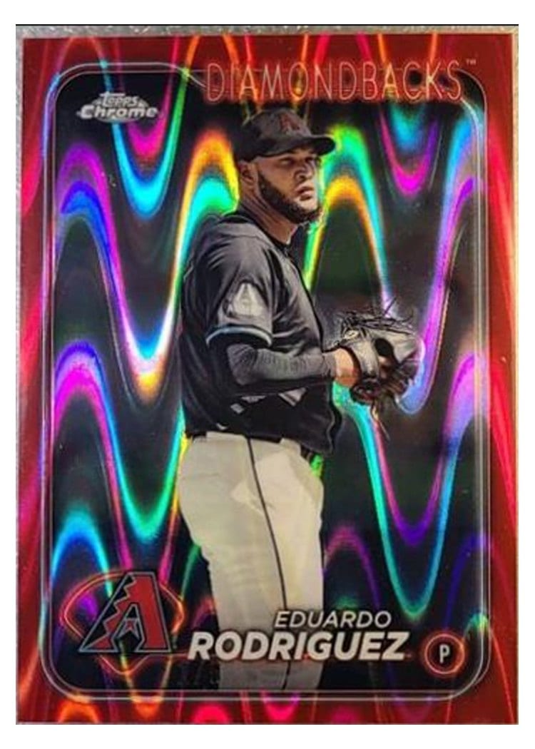 2024 Topps Chrome Base Set Eduardo Rodriguez #235 card