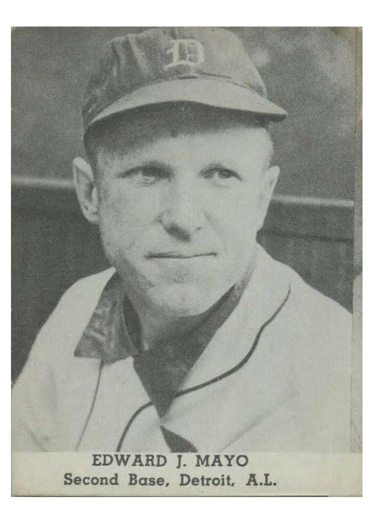 1947 Tip Top Bread Edward J. Mayo card
