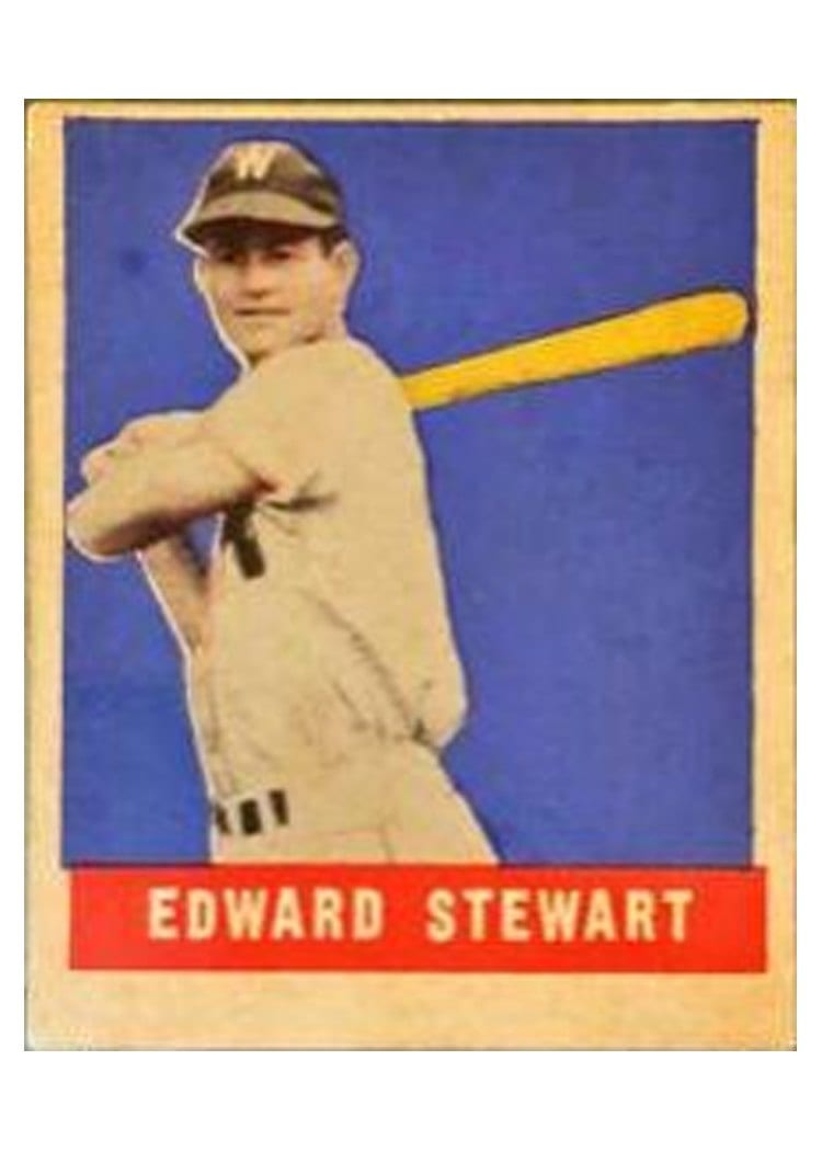 1948 Leaf Edward Stewart #104 card