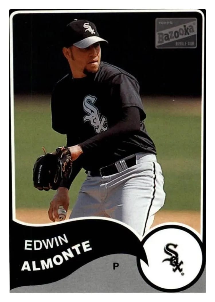 2003 Bazooka Edwin Almonte #55 card