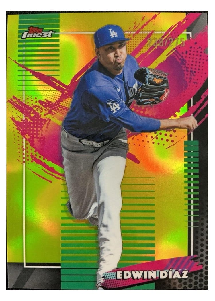 2026 Topps Finest Edwin Diaz #252 card