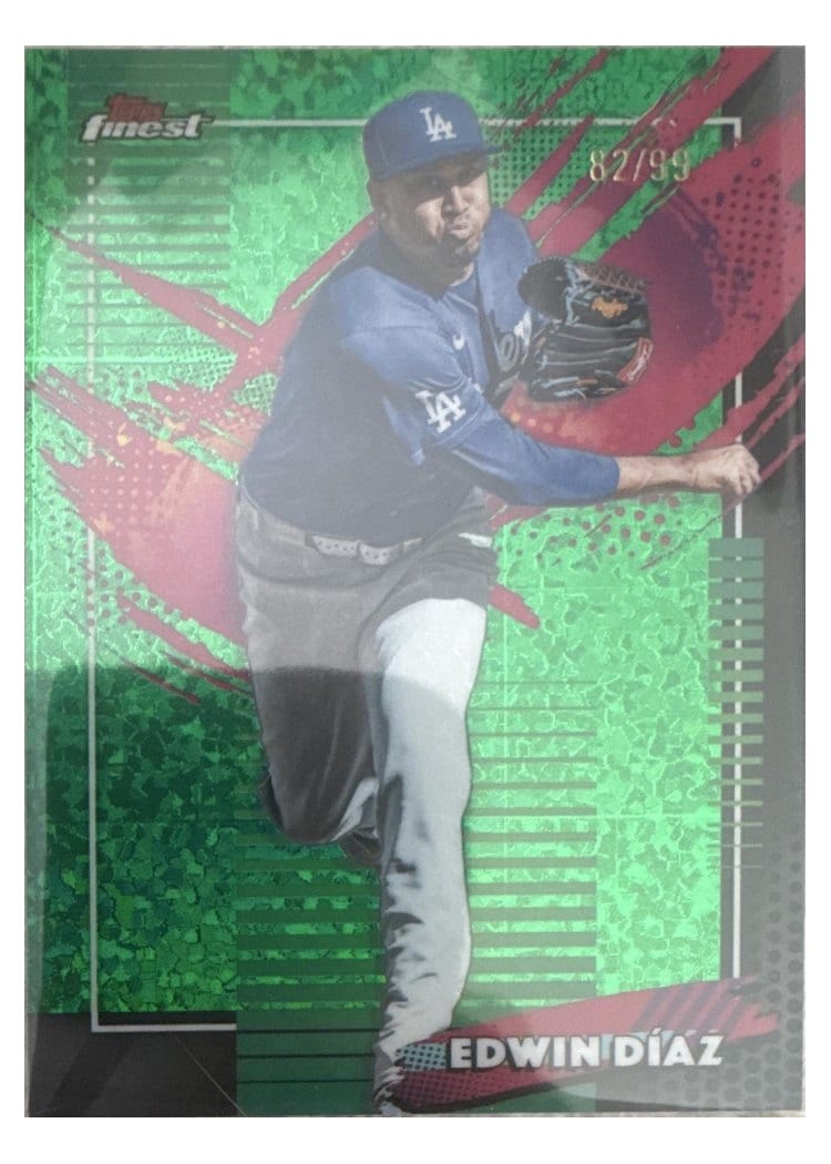 2026 Topps Finest Edwin Diaz #252 card