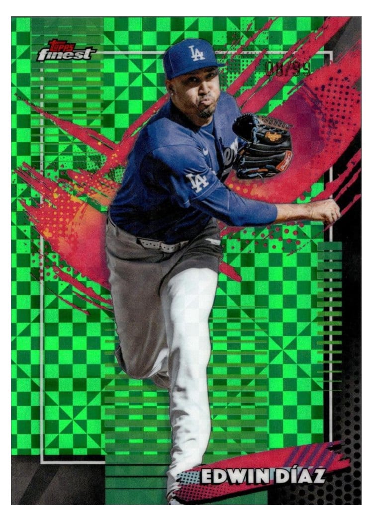2026 Topps Finest Edwin Diaz #252 card