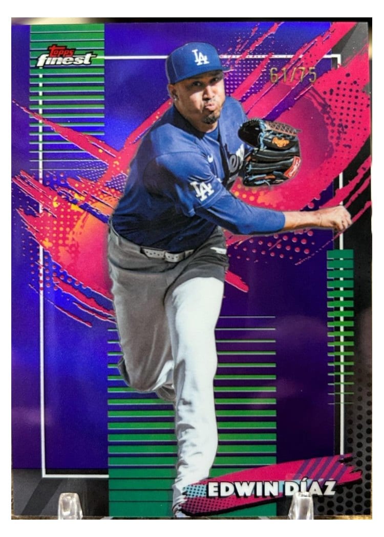 2026 Topps Finest Edwin Diaz #252 card
