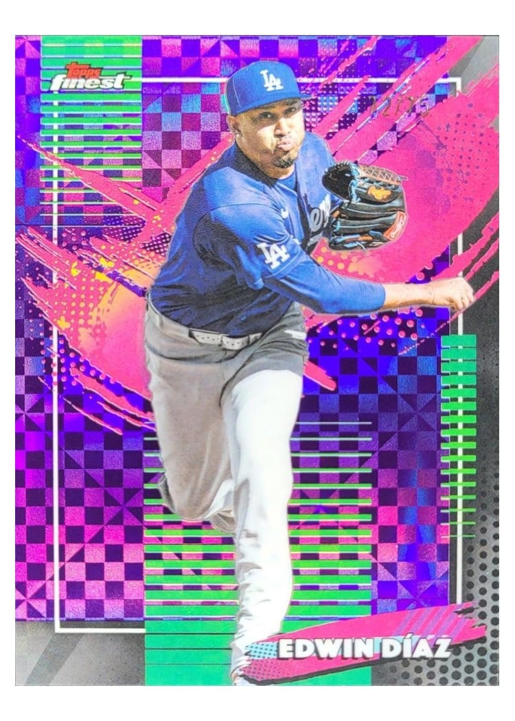 2026 Topps Finest Edwin Diaz #252 card