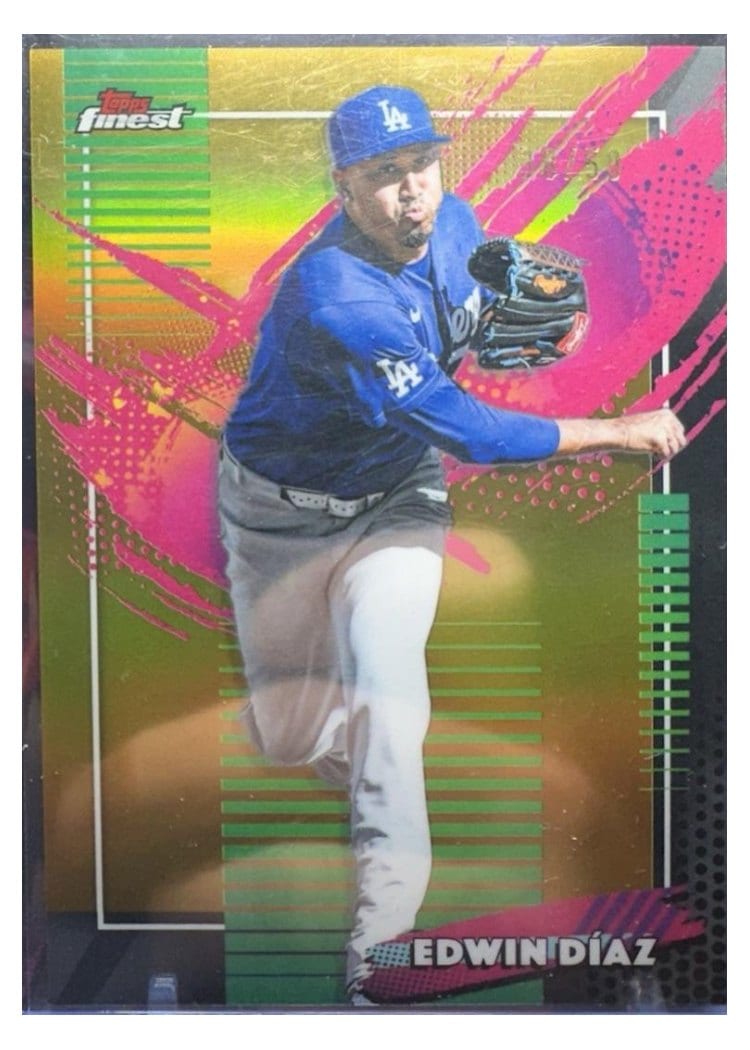 2026 Topps Finest Edwin Diaz #252 card