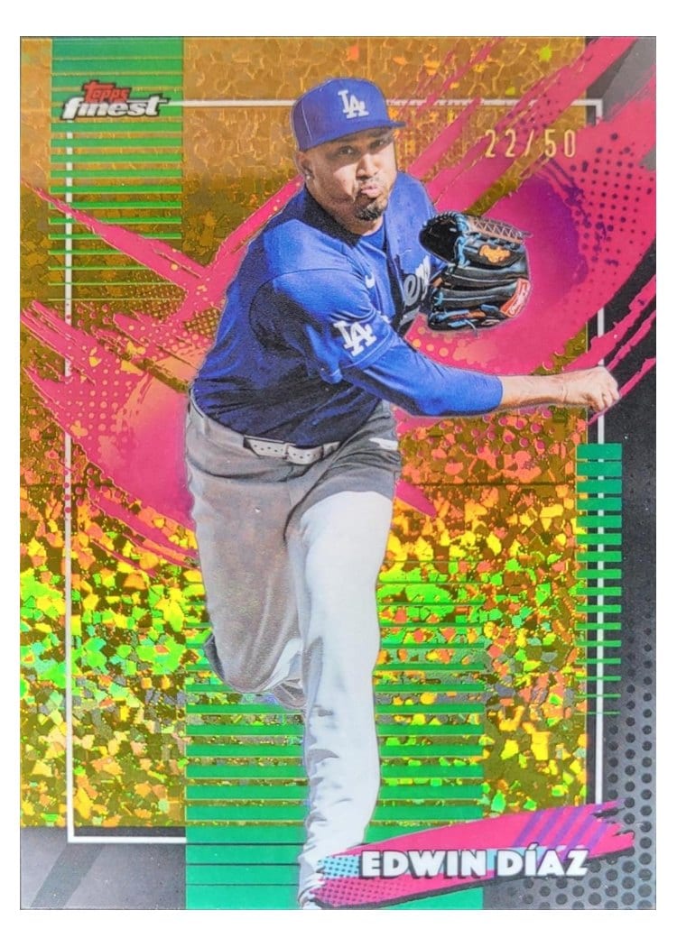 2026 Topps Finest Edwin Diaz #252 card