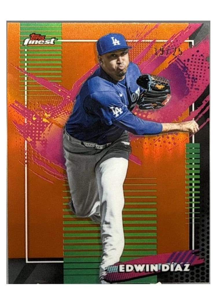 2026 Topps Finest Edwin Diaz #252 card