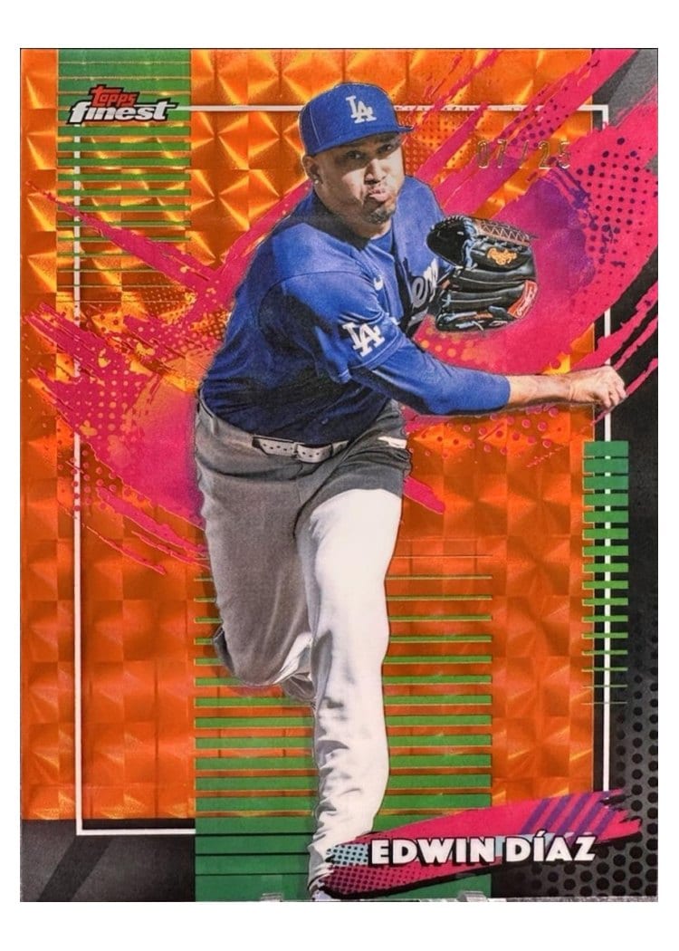 2026 Topps Finest Edwin Diaz #252 card