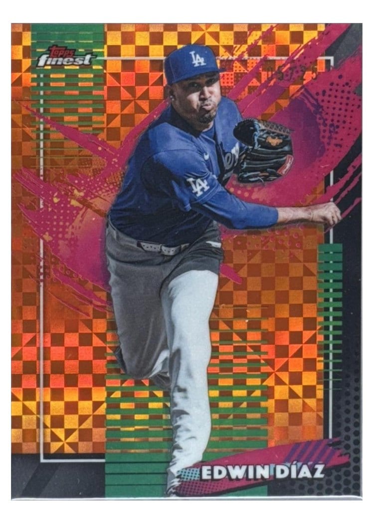 2026 Topps Finest Edwin Diaz #252 card