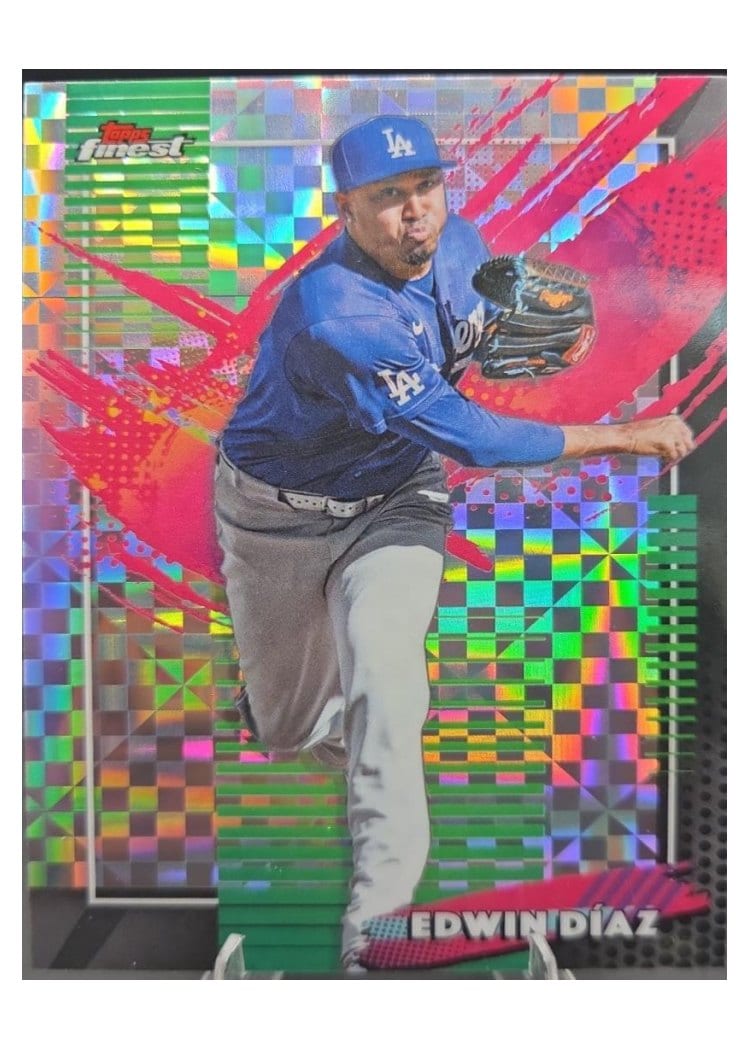 2026 Topps Finest Edwin Diaz #252 card