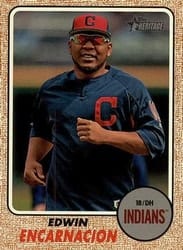 2017 Topps Heritage Base Set Edwin Encarnacion #664d card