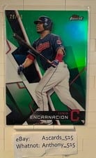 2018 Topps Finest Edwin Encarnacion #57 card