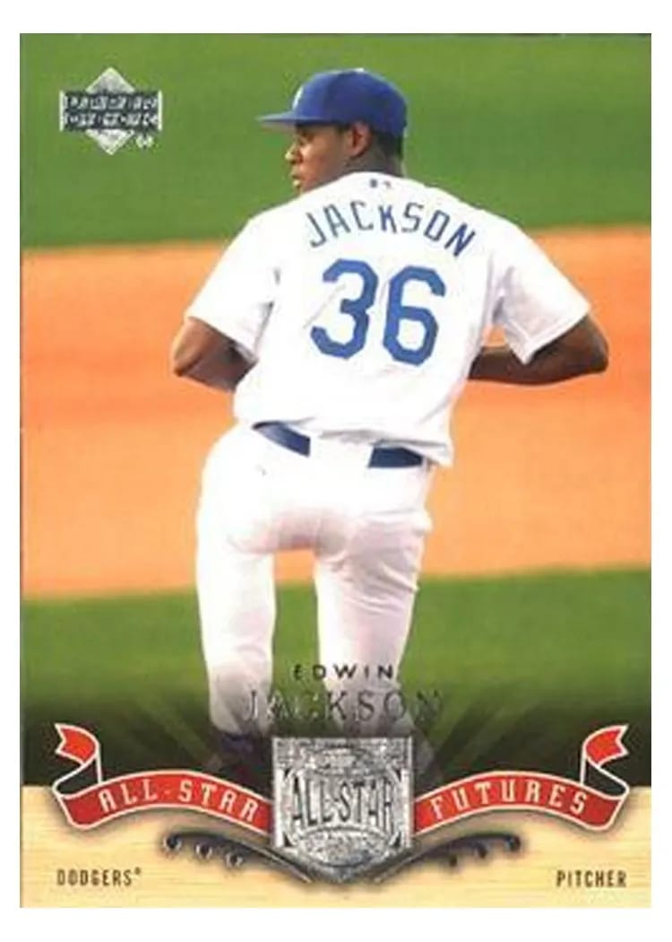 2005 Upper Deck All Star Classics Edwin Jackson #57 card