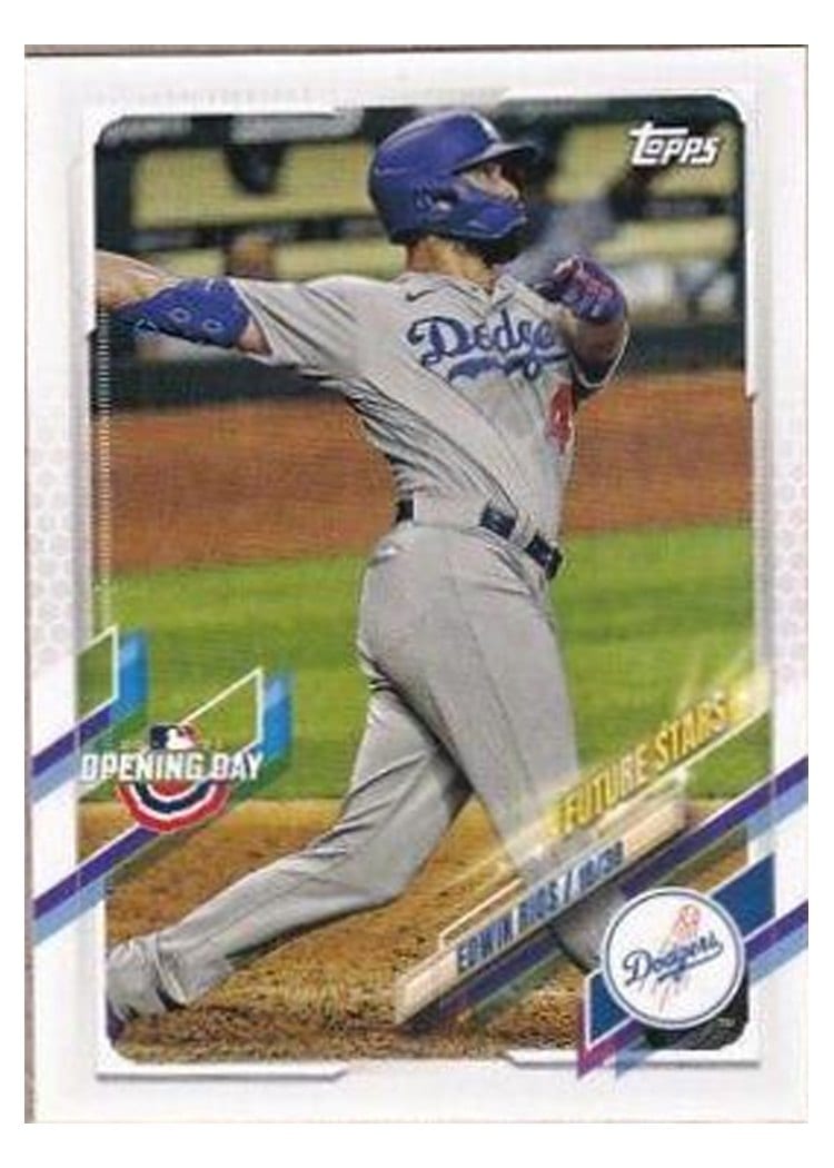 2021 Topps Opening Day Base Set Edwin Rios #33 card