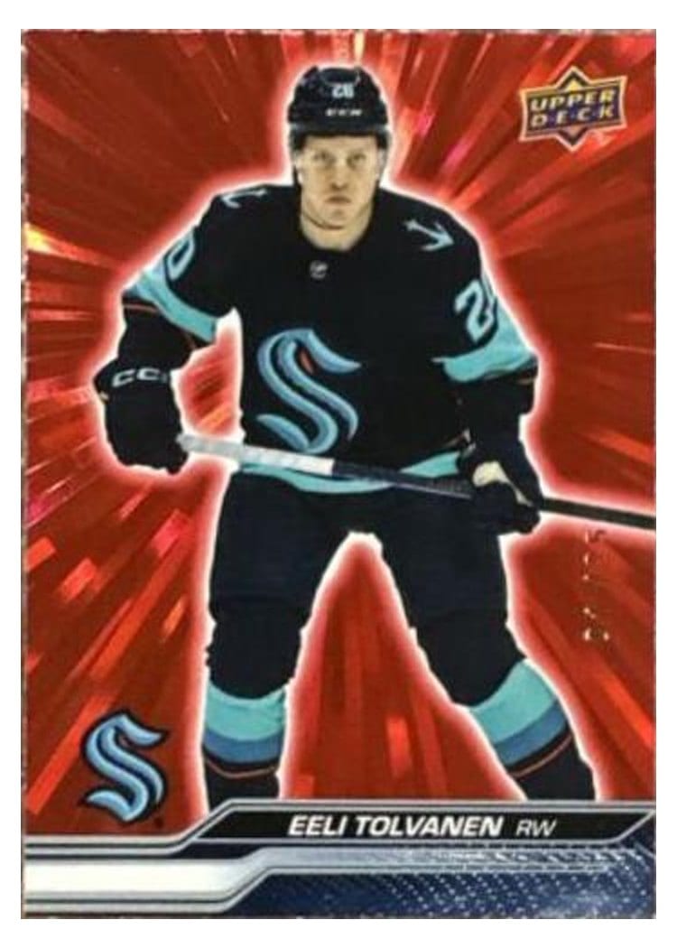 2023-24 Upper Deck Base Set Eeli Tolvanen #400 card
