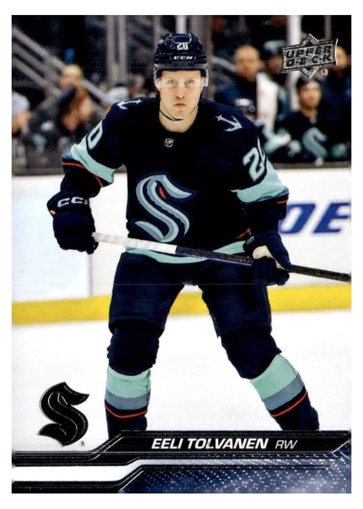 2023-24 Upper Deck Base Set Eeli Tolvanen #400 card