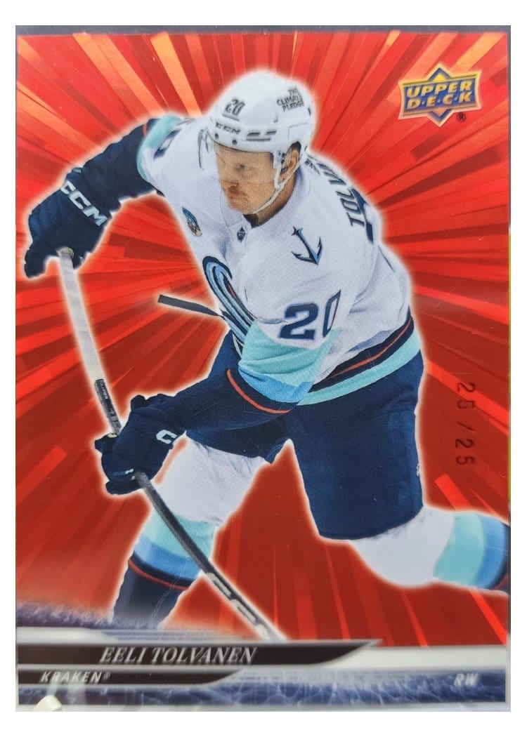 2024-25 Upper Deck Base Set Eeli Tolvanen #394 card