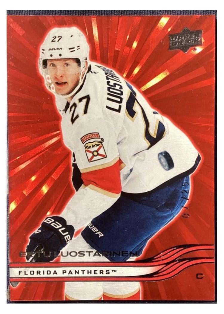 2025-26 Upper Deck Base Set Eetu Luostarinen #70 card