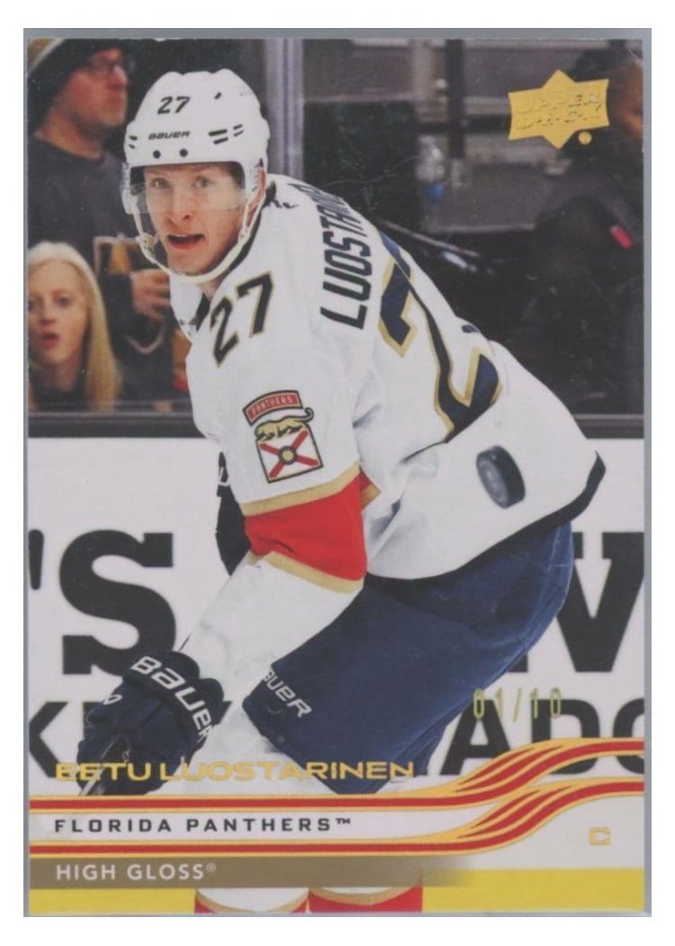 2025-26 Upper Deck Base Set Eetu Luostarinen #70 card