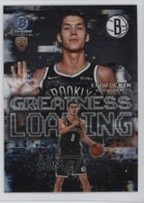 2025-26 Bowman Greatness Loading Egor Dëmin #GL-8 card