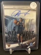 2025-26 Bowman Opening Statement Signatures Egor Dëmin #OS-ED card