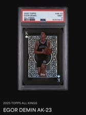 2025-26 Topps All Kings Egor Dëmin #AK-23