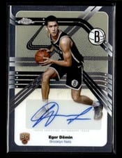 2025-26 Topps Chrome Next Stop Signatures Egor Dëmin #NS-ED