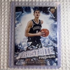 2025-26 Topps Holiday Frostbite Finishers Egor Demin #FF-ED card
