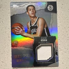 2025-26 Topps Retail Ripper Relics Egor Dëmin #RR-ED card