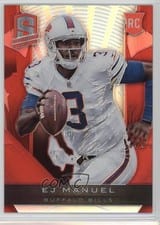 2013 Panini Spectra EJ Manuel Spectra Red #209 card