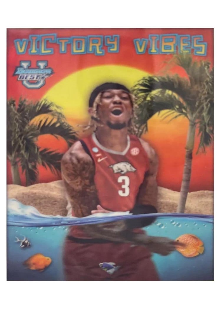 2023-24 Bowman University Best Victory Vibes El Ellis #VV-8 card