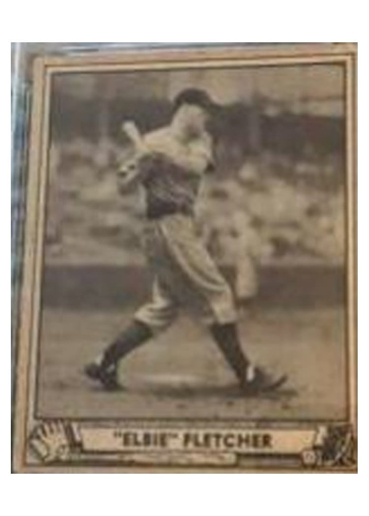 1940 Play Ball Elbie Fletcher #103 card