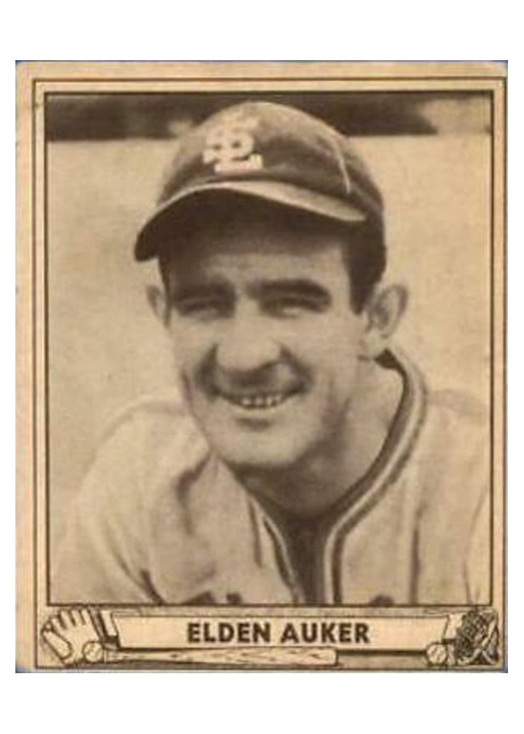 1940 Play Ball Elden Auker #139 card