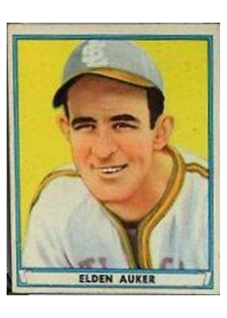 1941 Play Ball Elden Auker #45 card