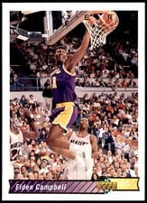 1992-93 Upper Deck Base Set Elden Campbell #152 card