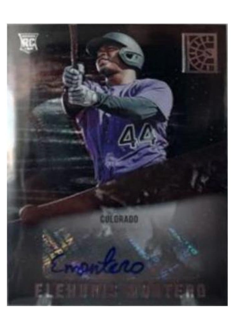 2022 Panini Capstone Rookie Autographs Elehuris Montero #RA-EM card