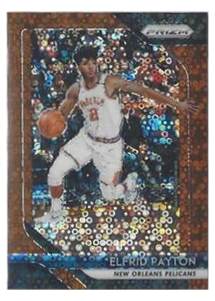 2018-19 Panini Prizm Base Set Elfrid Payton Fast Break Prizm Bronze #127 card