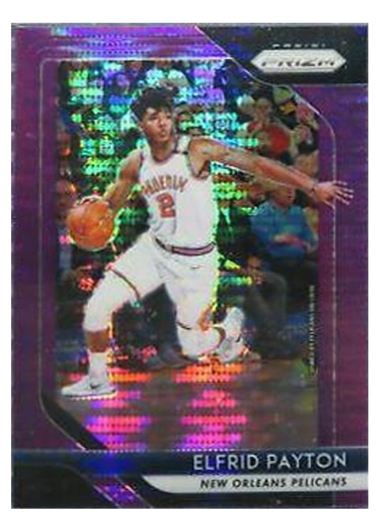 2018-19 Panini Prizm Base Set Elfrid Payton Purple Prizm #127 card