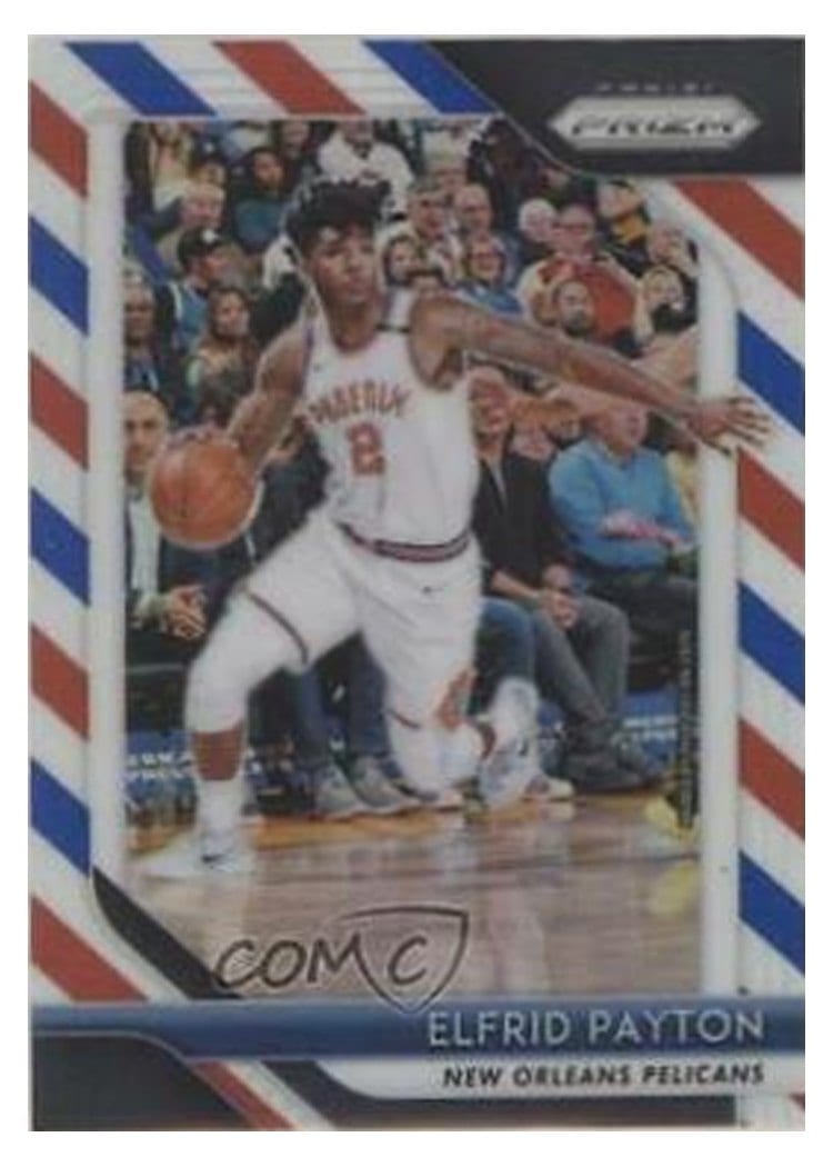 2018-19 Panini Prizm Base Set Elfrid Payton Red, White, and Blue Prizm #127 card