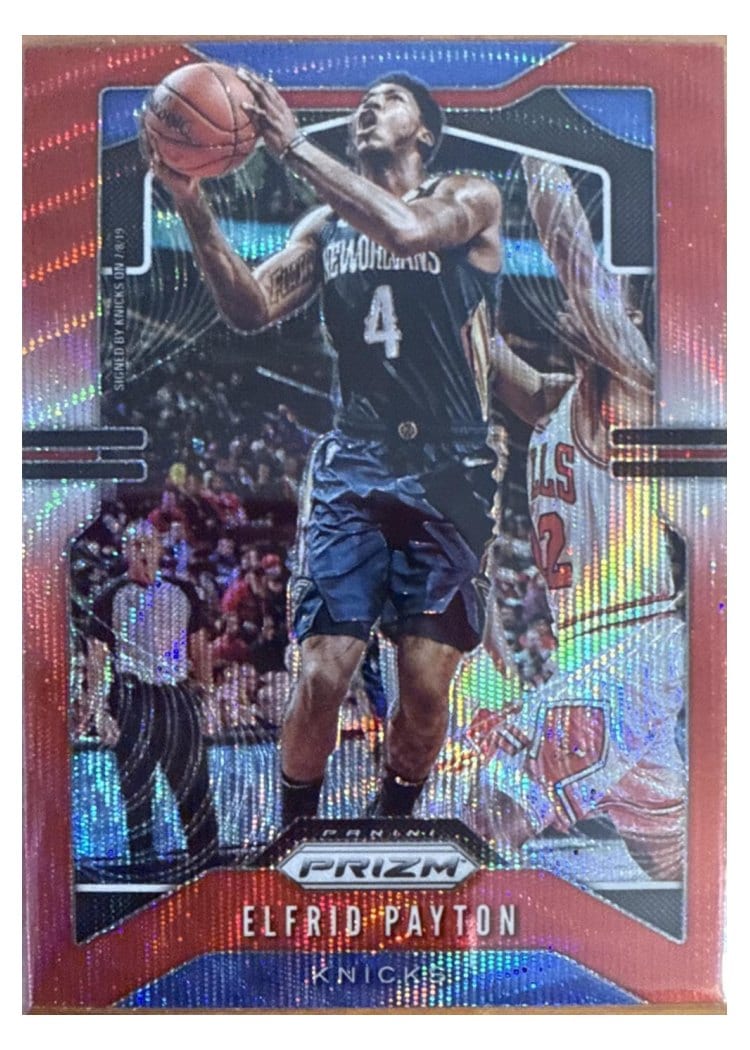 2019-20 Panini Prizm Base Set Elfrid Payton Ruby Wave Prizm #242 card