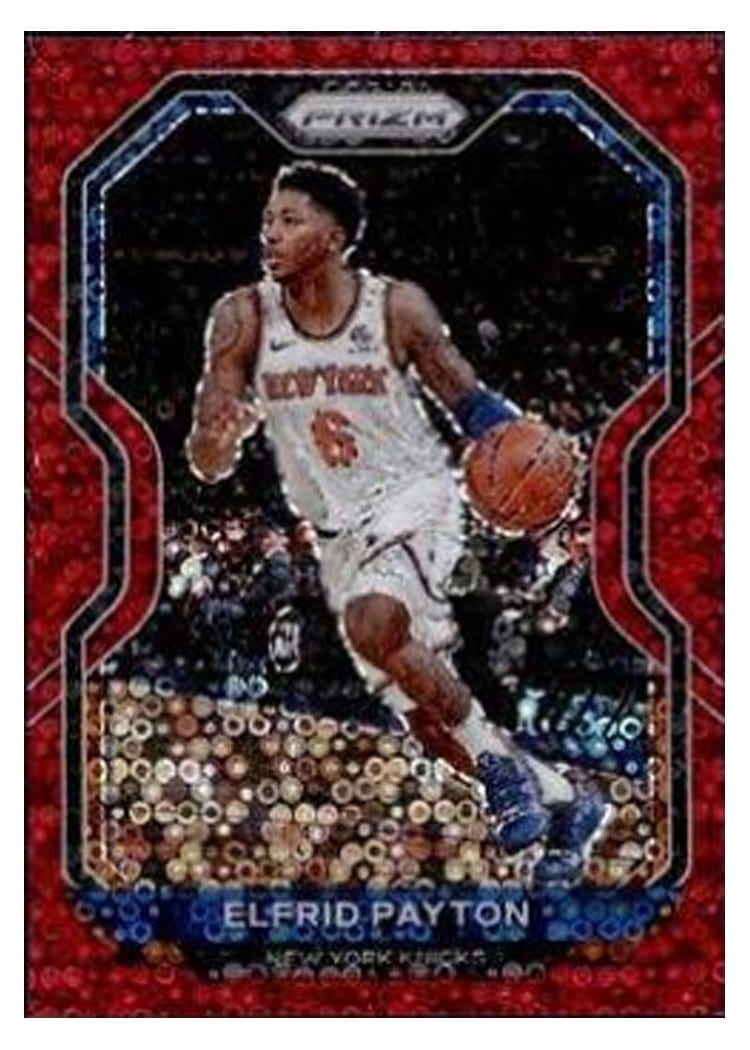 2020-21 Panini Prizm Base Set Elfrid Payton Fast Break Red Prizm #25 card