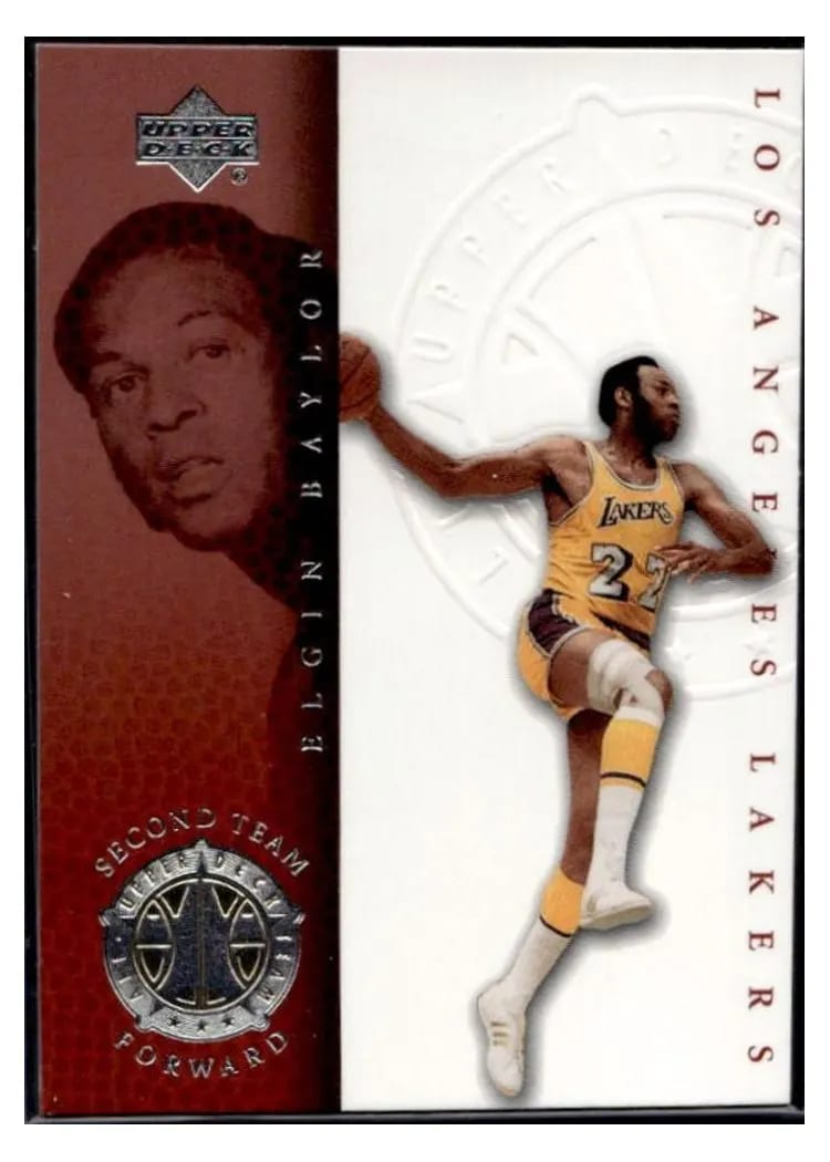1999 Upper Deck Legends Elgin Baylor #80 card