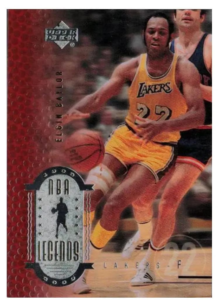 1999 Upper Deck Legends Elgin Baylor #9 card