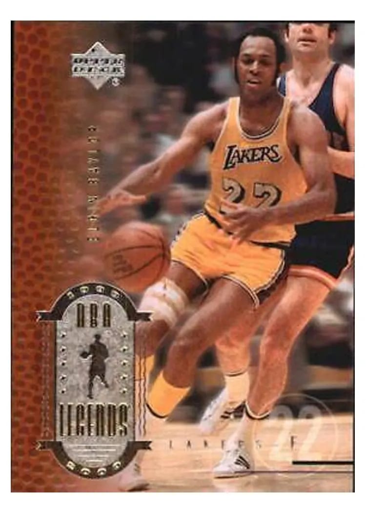 2000 Upper Deck Century Legends Elgin Baylor #9 card