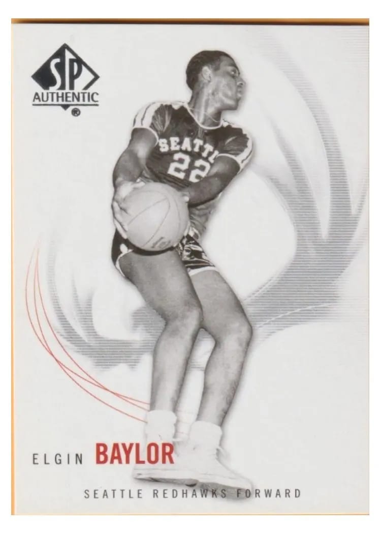 2010 SP Authentic Elgin Baylor #22 card