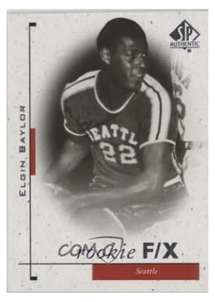 2011 SP Authentic Elgin Baylor #80 card