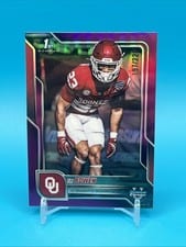 2025 Bowman University Chrome Base Set Eli Bowen #107 card
